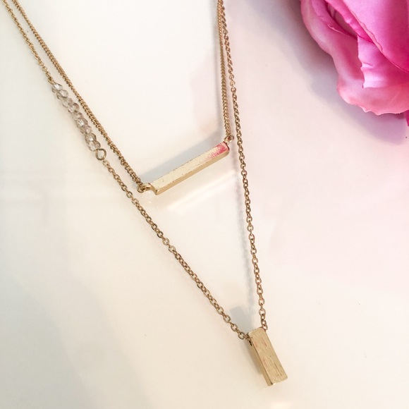 Free People Gold Layered Necklace - Picture 2 of 8